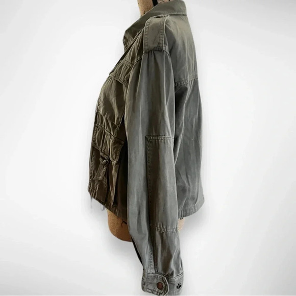 PISTOLA Women's Ashton Cropped Military Jacket Colonel Size XS | EUC - Picture 10 of 11